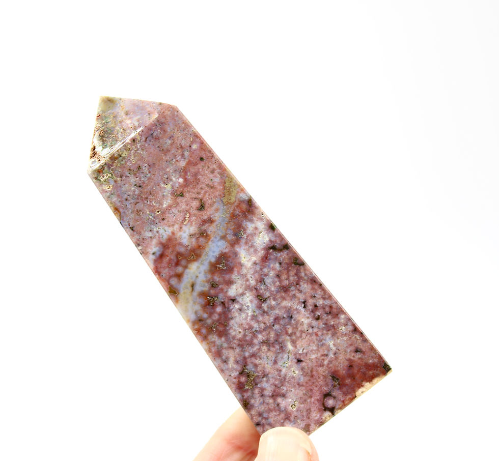 Thumbnail: Ocean Jasper Crystal Point