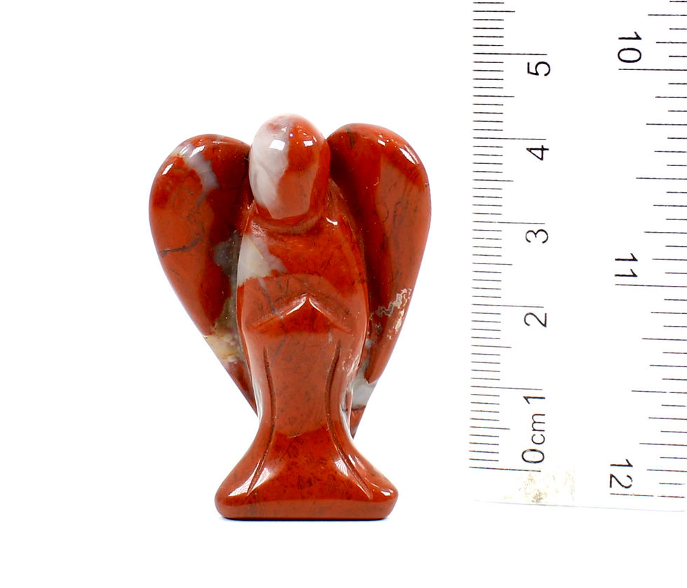 Thumbnail: Red Jasper Angel Crystal Carving 2 inch