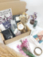Thumbnail: An example of a witchy themed surprise crystal box