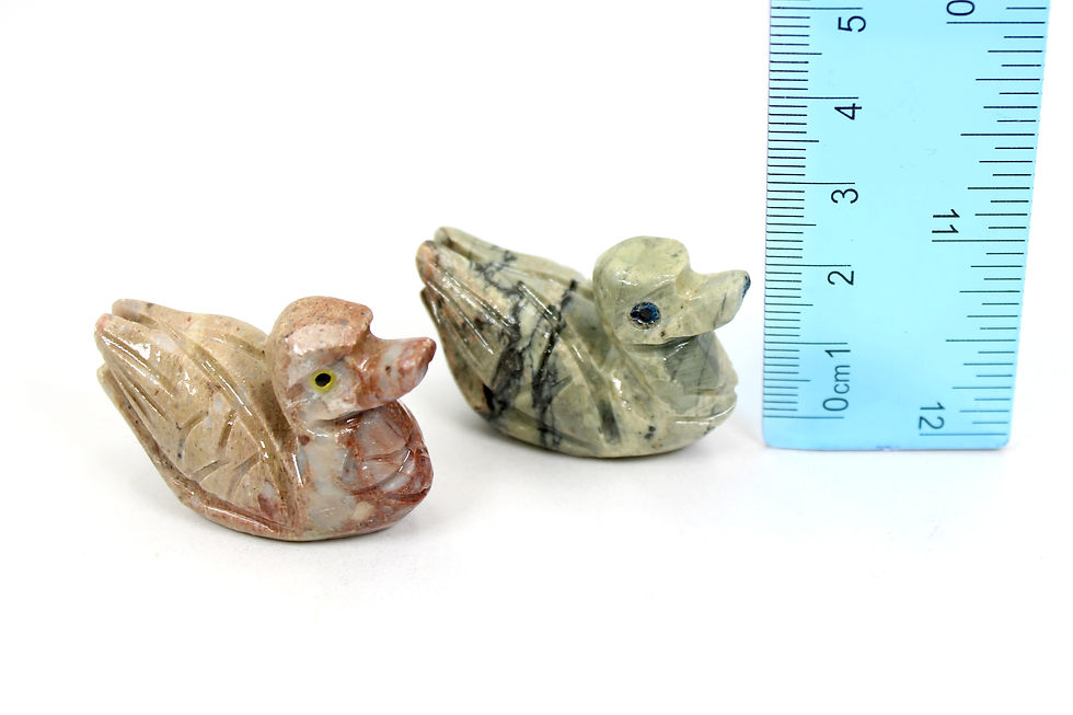 Thumbnail: Scottish Jasper Duck Carving