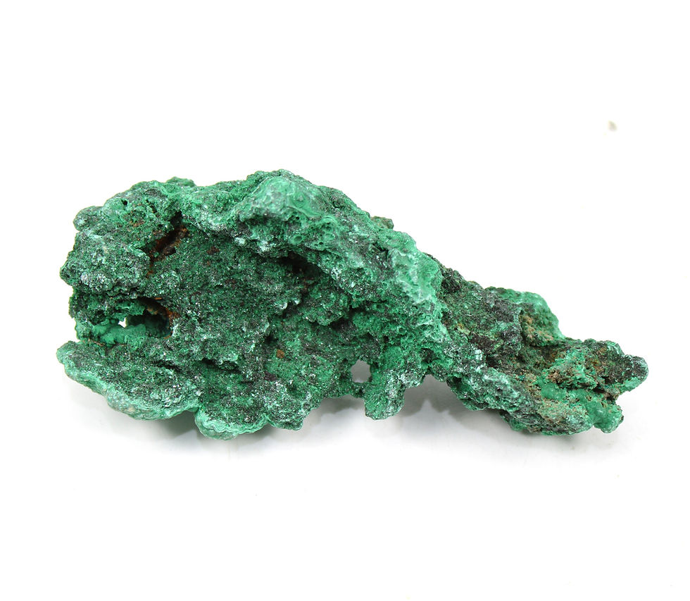 Thumbnail: Silky Malachite Specimen - Rare
