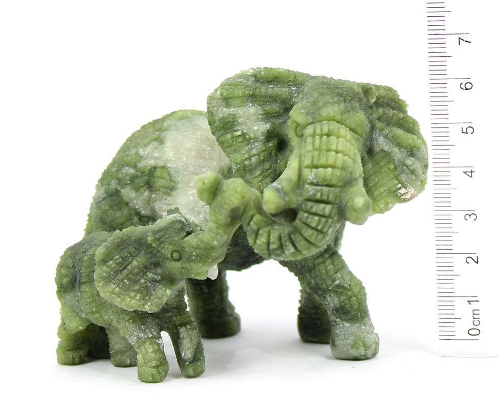 Thumbnail: Serpentine Elephant Carving
