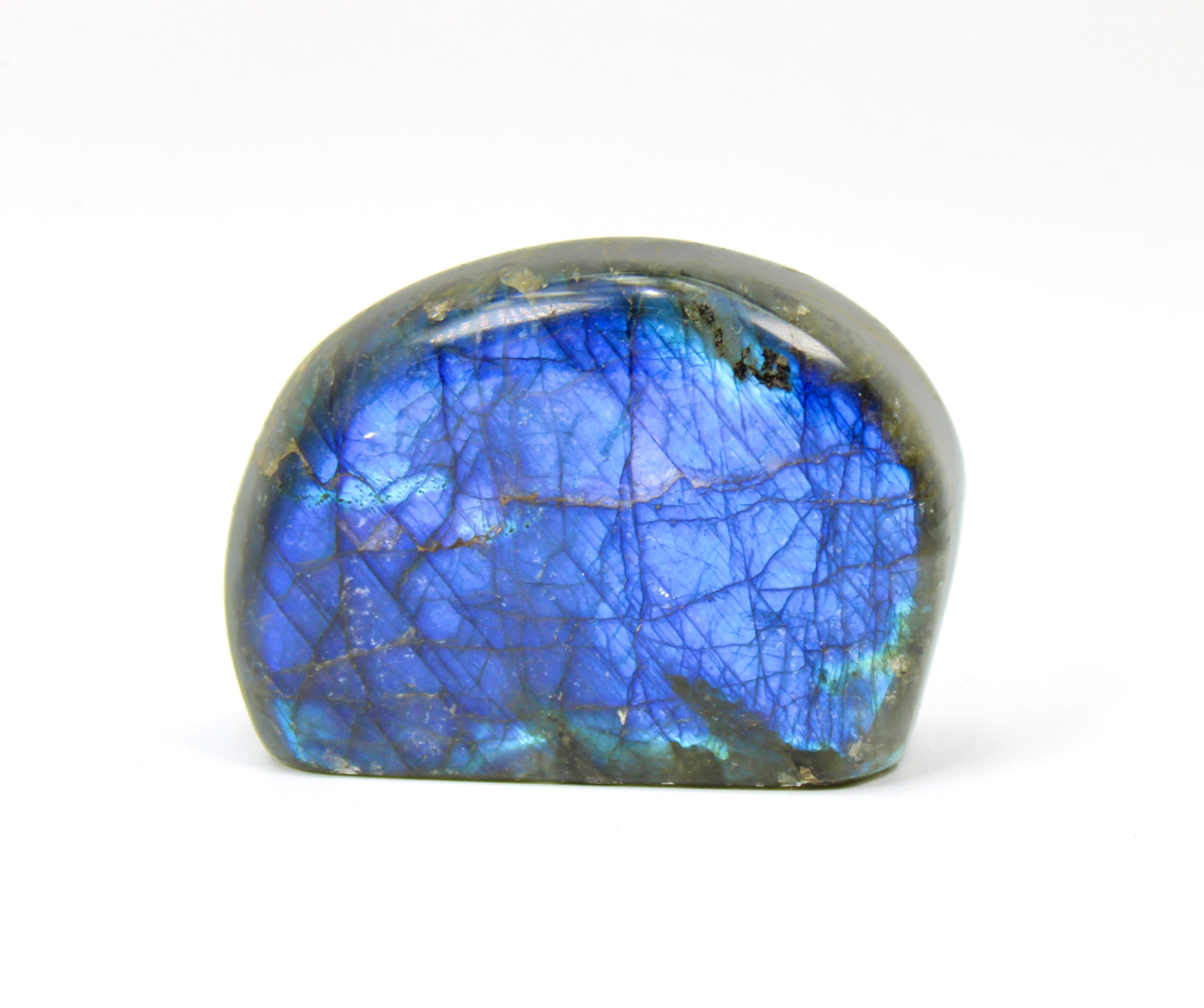 Labradorite Deep Blue Flash Freeform