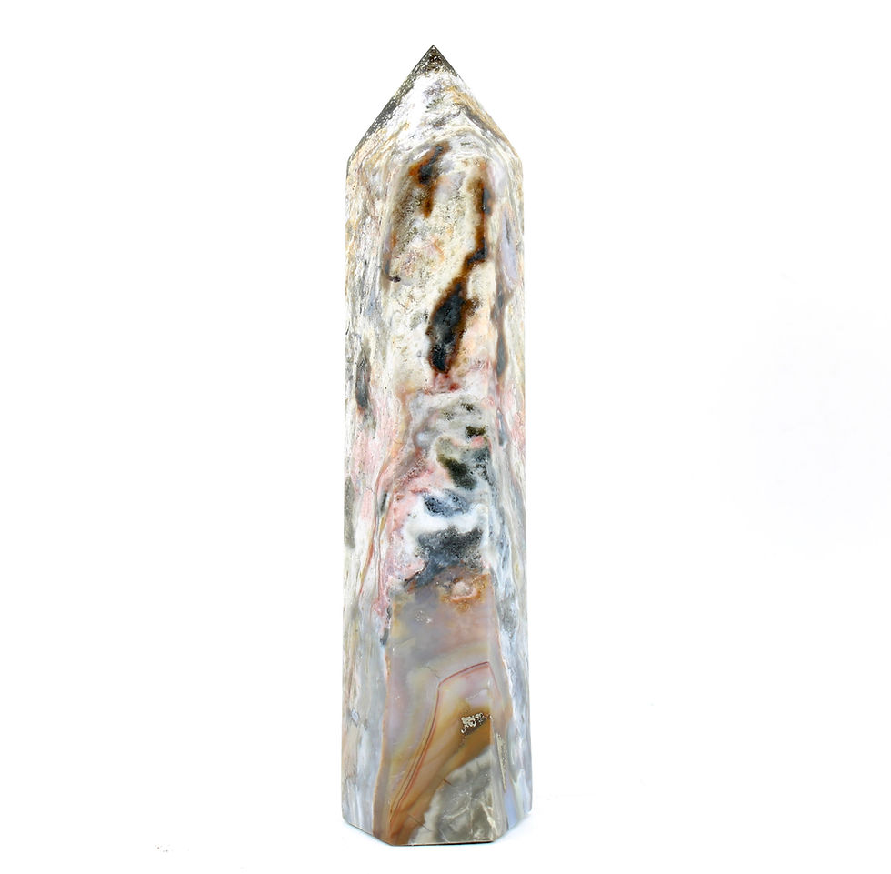 Thumbnail: Ocean Jasper Crystal Point