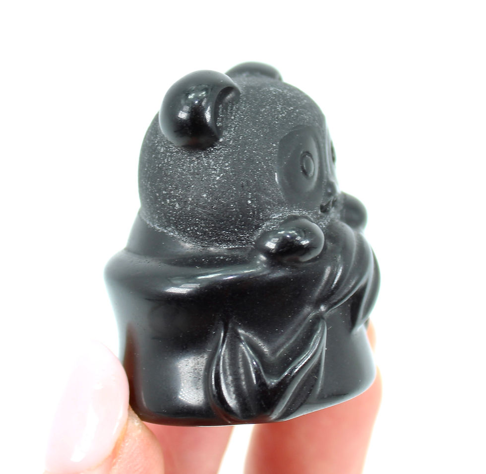 Thumbnail: Black Obsidian Panda Bear