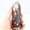 Thumbnail: Black Flower Agate Crystal Point
