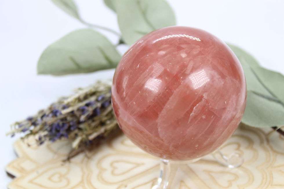 Thumbnail: Rose Calcite Sphere