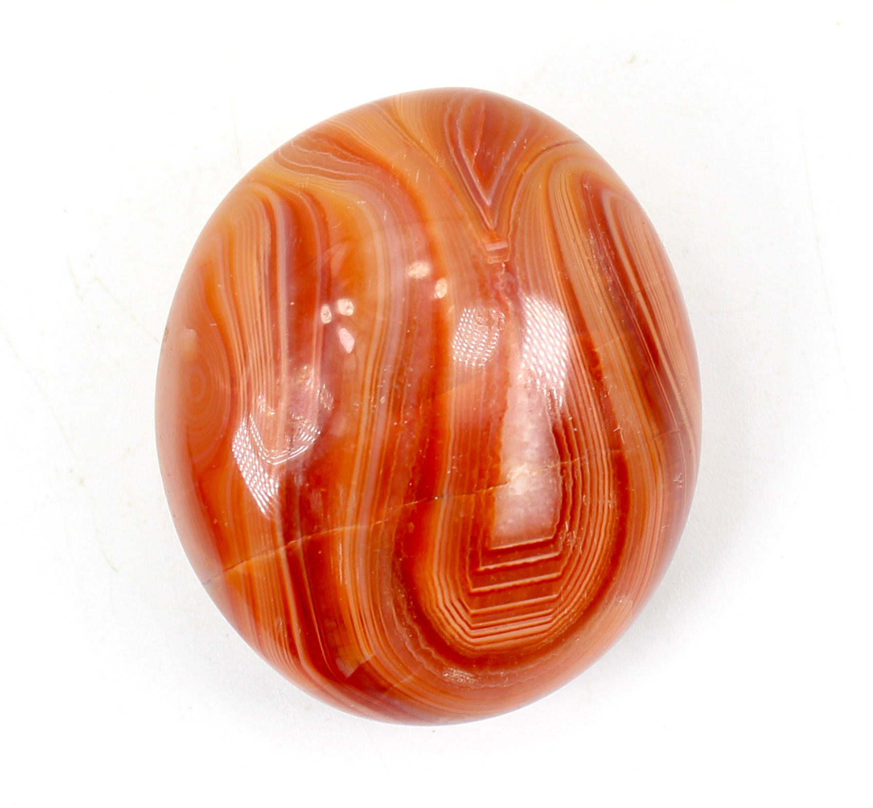 Carnelian Crystal Palmstone