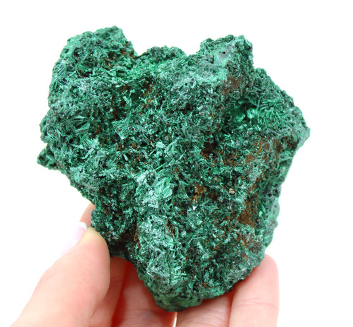Silky Malachite Specimen - Rare | The Crystal Shop
