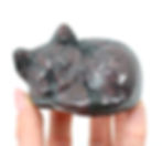Thumbnail: Garnet Sleeping Cat