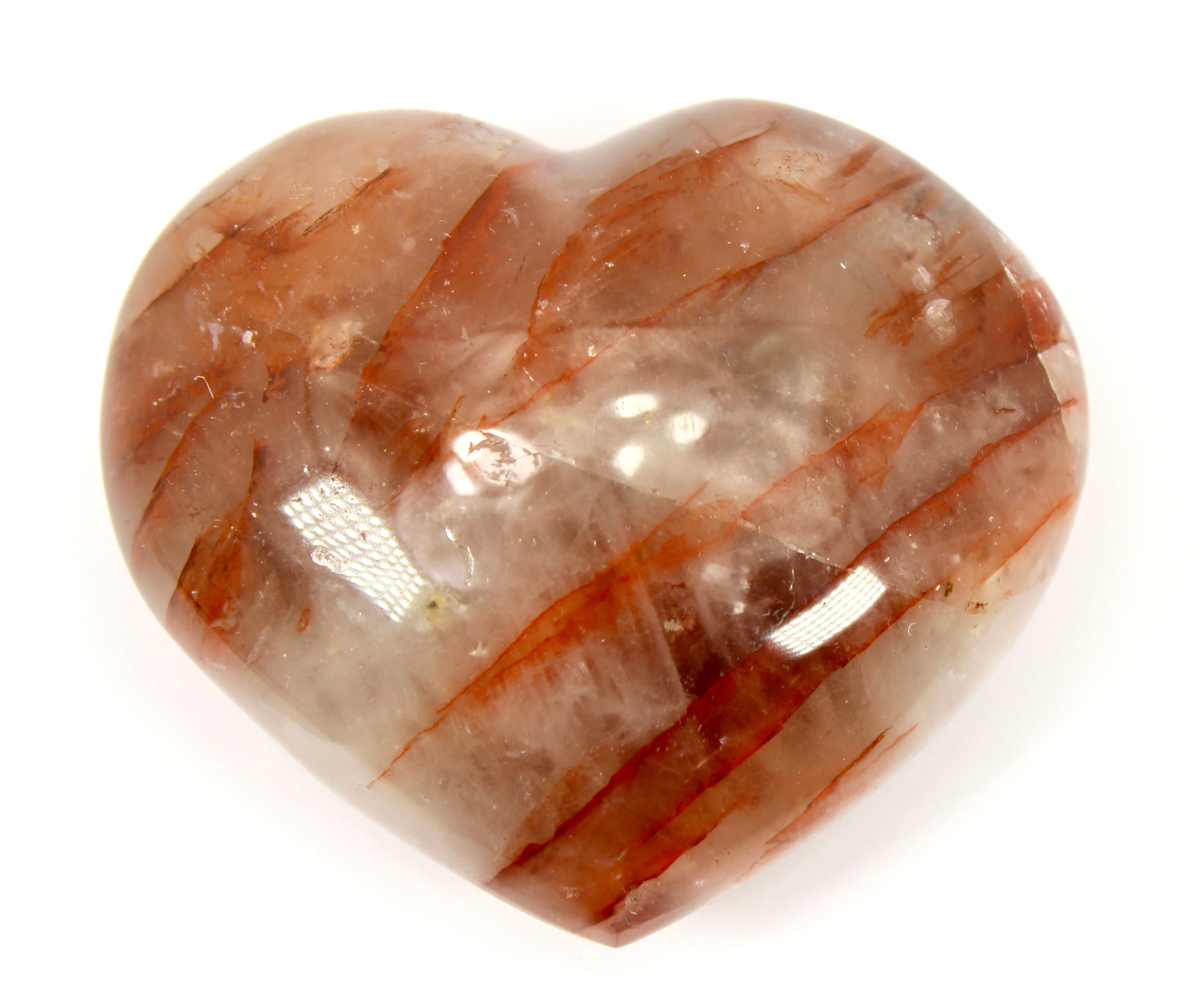 Fire Quartz Heart