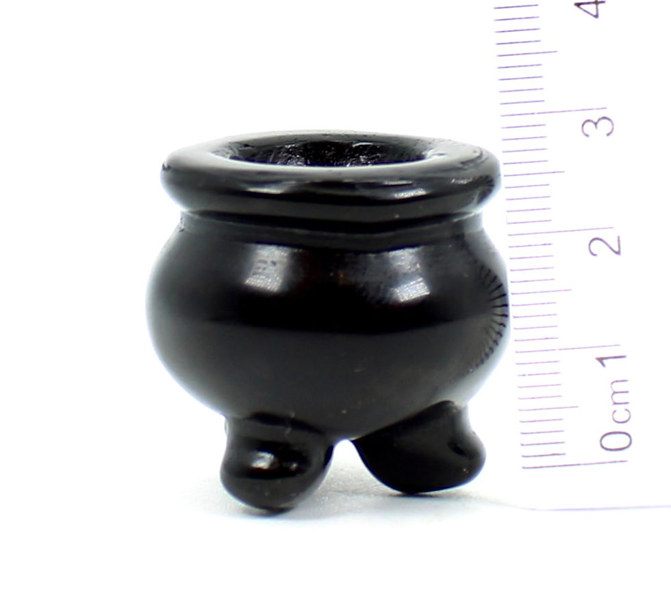 Thumbnail: Black Obsidian Mini Cauldron