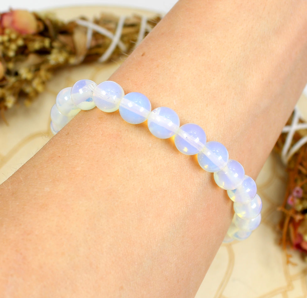 Thumbnail: Opalite Bead Bracelet