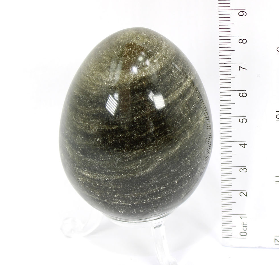 Thumbnail: Gold Sheen Obsidian Egg