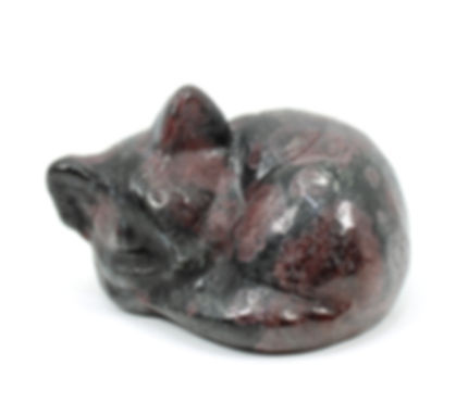 Garnet Sleeping Cat