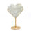 Thumbnail: White Moonstone Heart with Stand