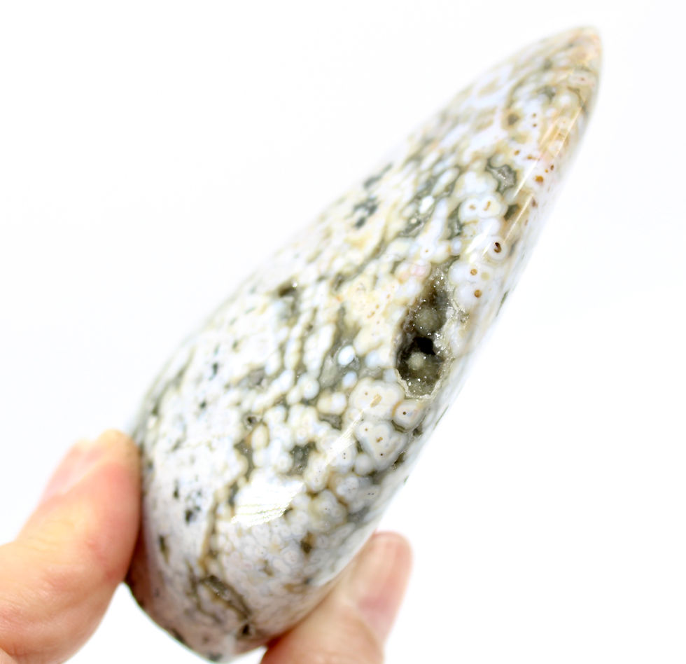Thumbnail: Ocean Jasper Druzy Freeform