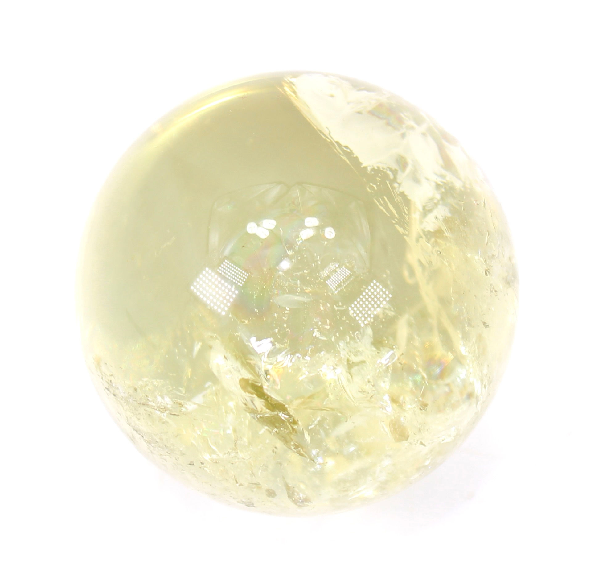 Lemon Quartz Sphere