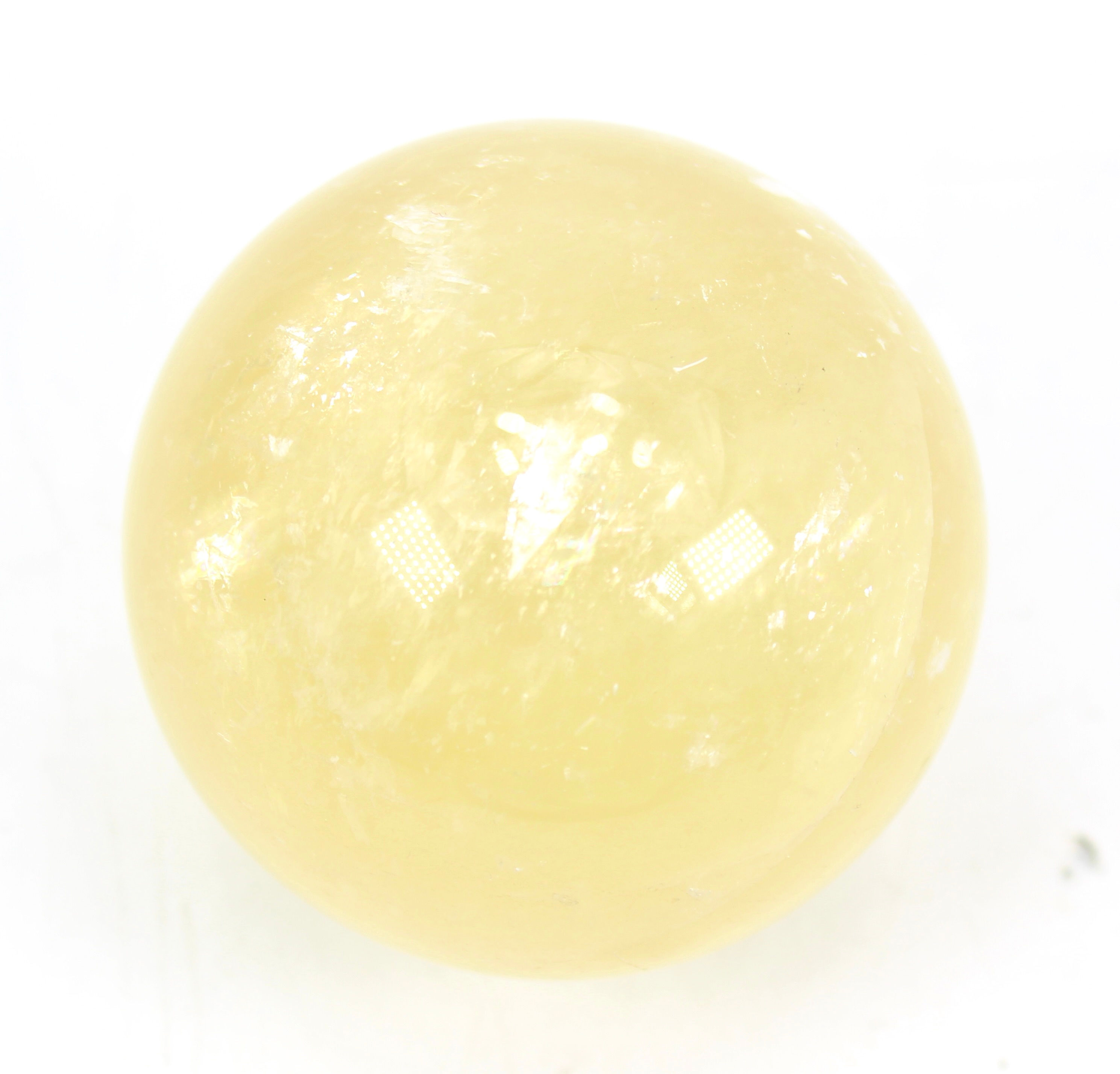 Honey Calcite Crystal Sphere