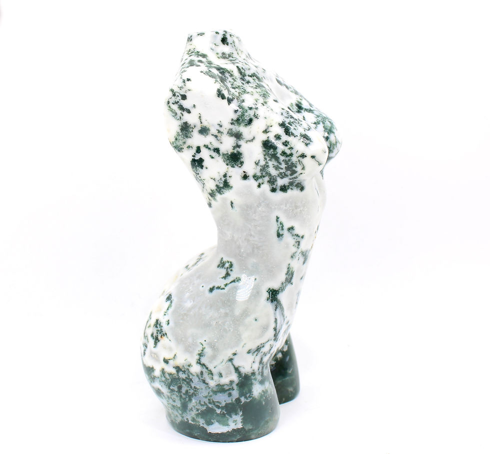 Thumbnail: Moss Agate Goddess