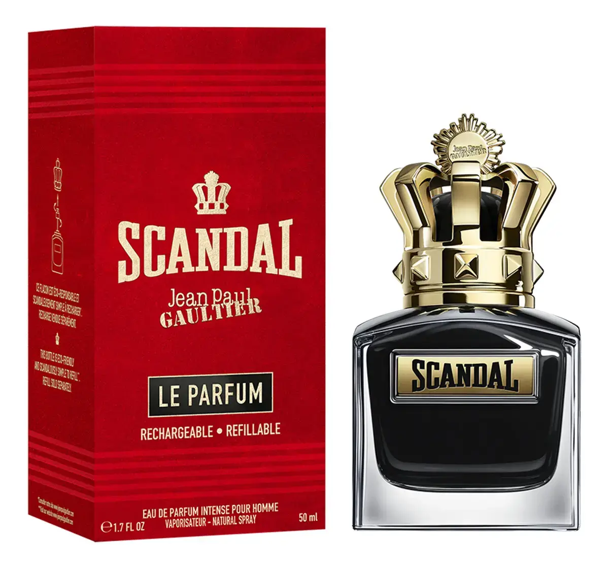 Jean Paul Gaultier Scandal Masculino Eau de Parfum Intense For Him 100ml
