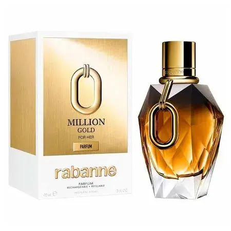 Perfume Rabanne Million Gold For Her Feminino - Parfum 90ml
