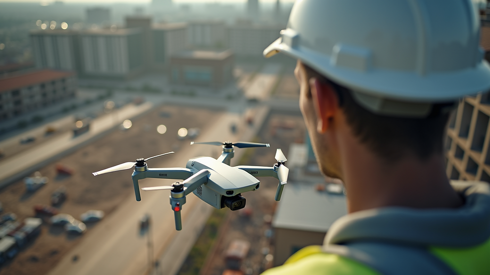 Advanced 3D Surveying Techniques Using Drones