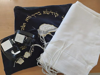 סט טלית ותפילין מהודר