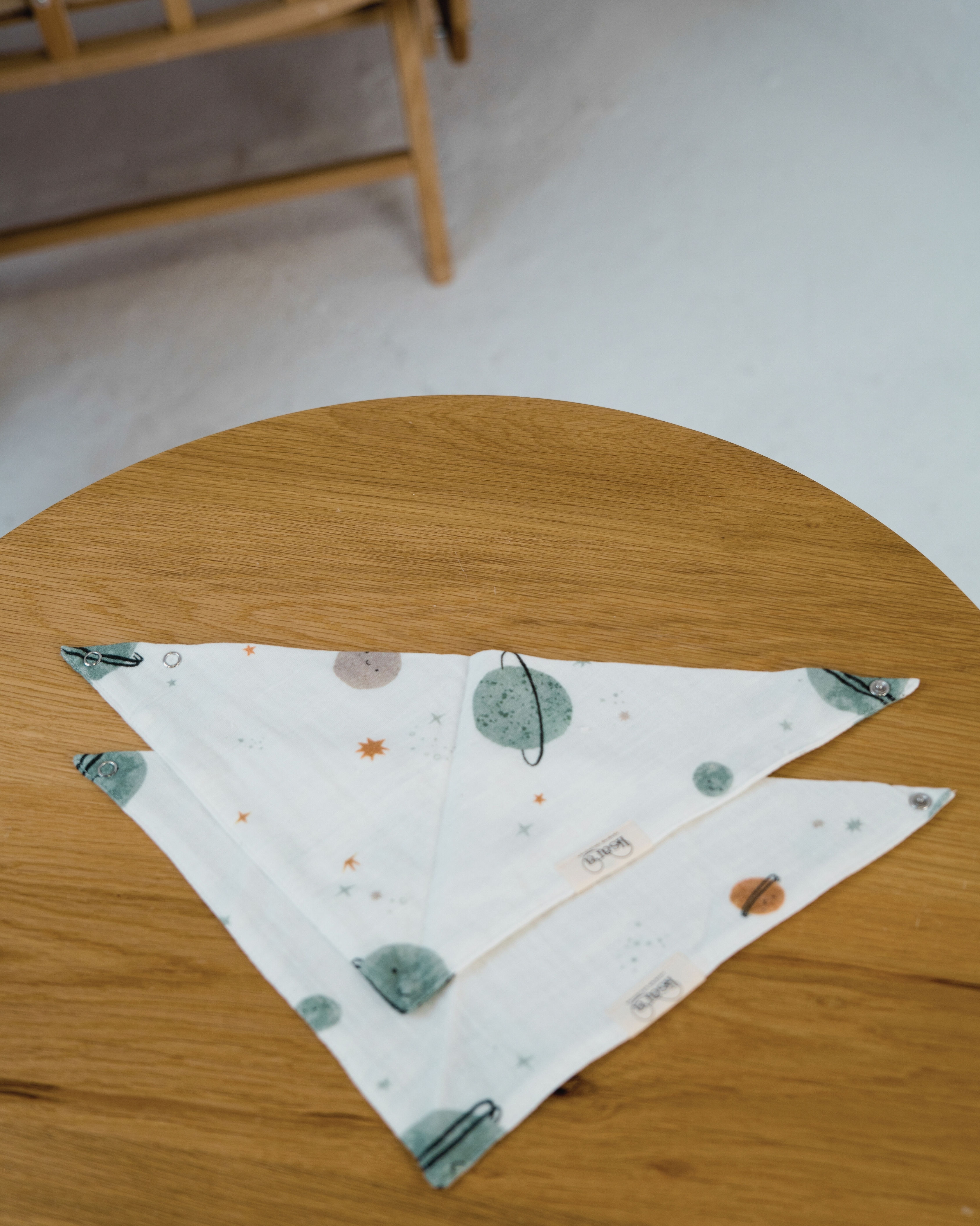 Müslin Önlük (2'li) Uzay