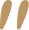 Gold quotation marks icon