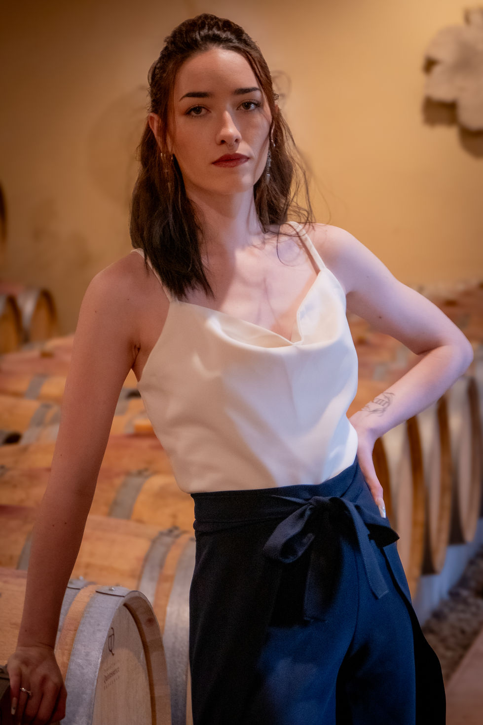 haut blanc femme