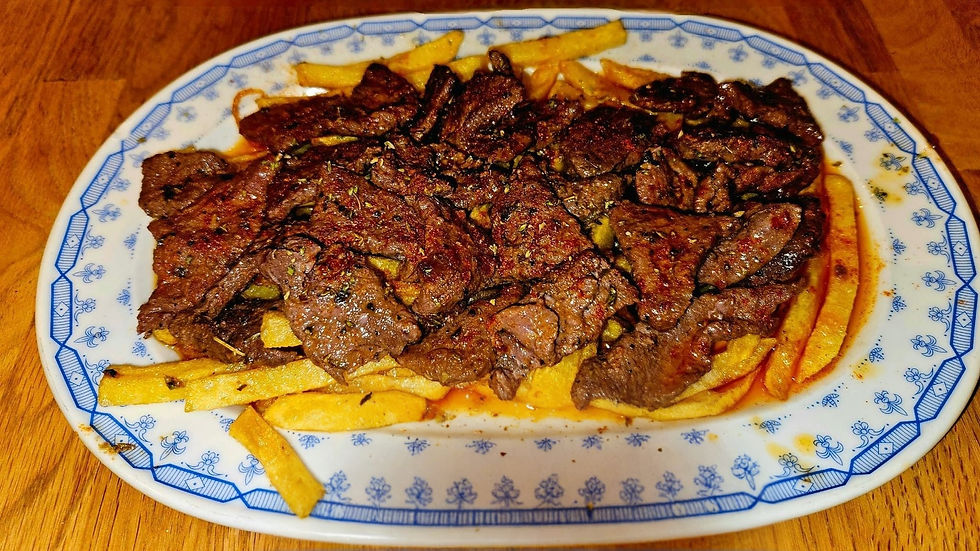 Grilled deer