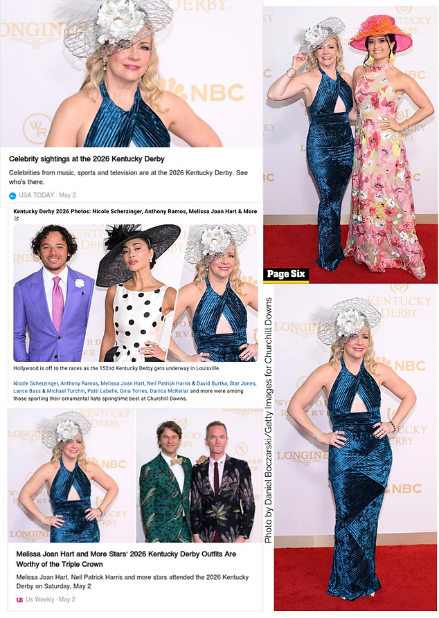 Melissa Joan Hart wears AAM at 152nd Kentucky Derby.jpg