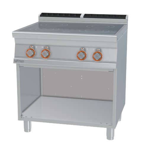 4 Zones Ceramic glass Electric Boling Unit on Open Cabinet PCC-78ET