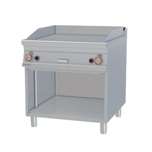 Gas Fry-Top Smooth/Chromed/Polished/Grooved Griddle - 2 Cooking Areas FTL-98G