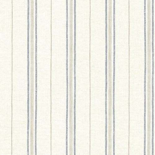 Catals Navy Grain Stripe Wallpaper Wallpaper Galore
