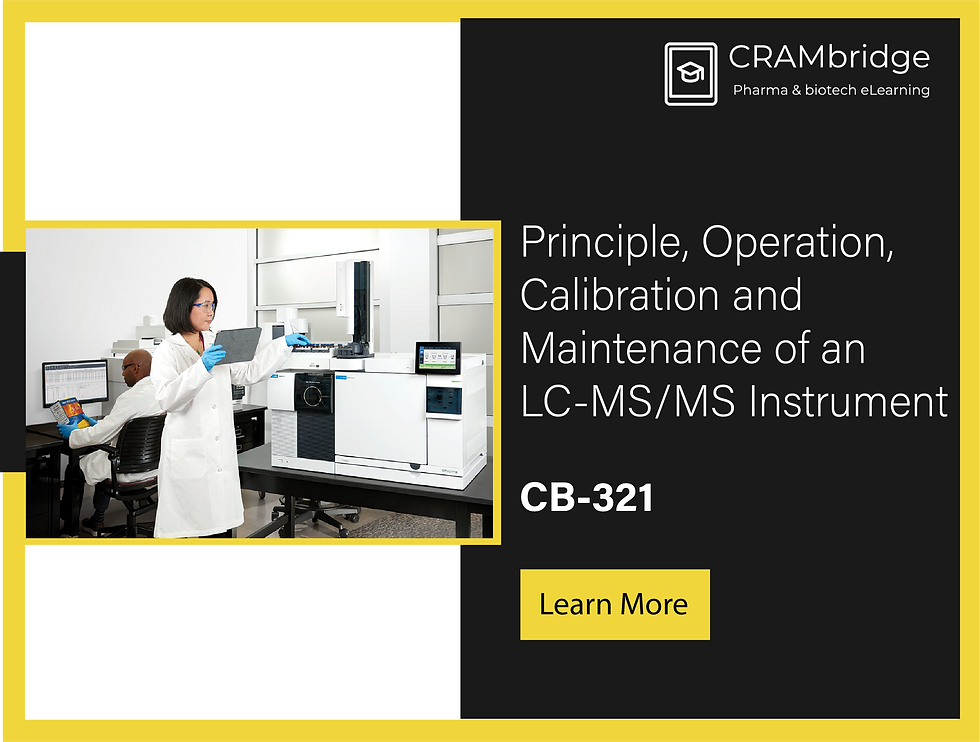 Liquid Chromatography Mass Spectrometry (LCMS) CRAMbridge
