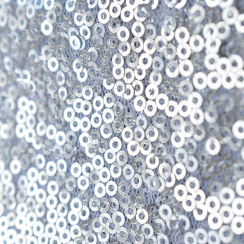 Silver Sequin Backdrop