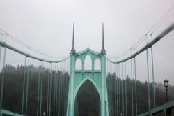 St Johns Bridge , Oregon