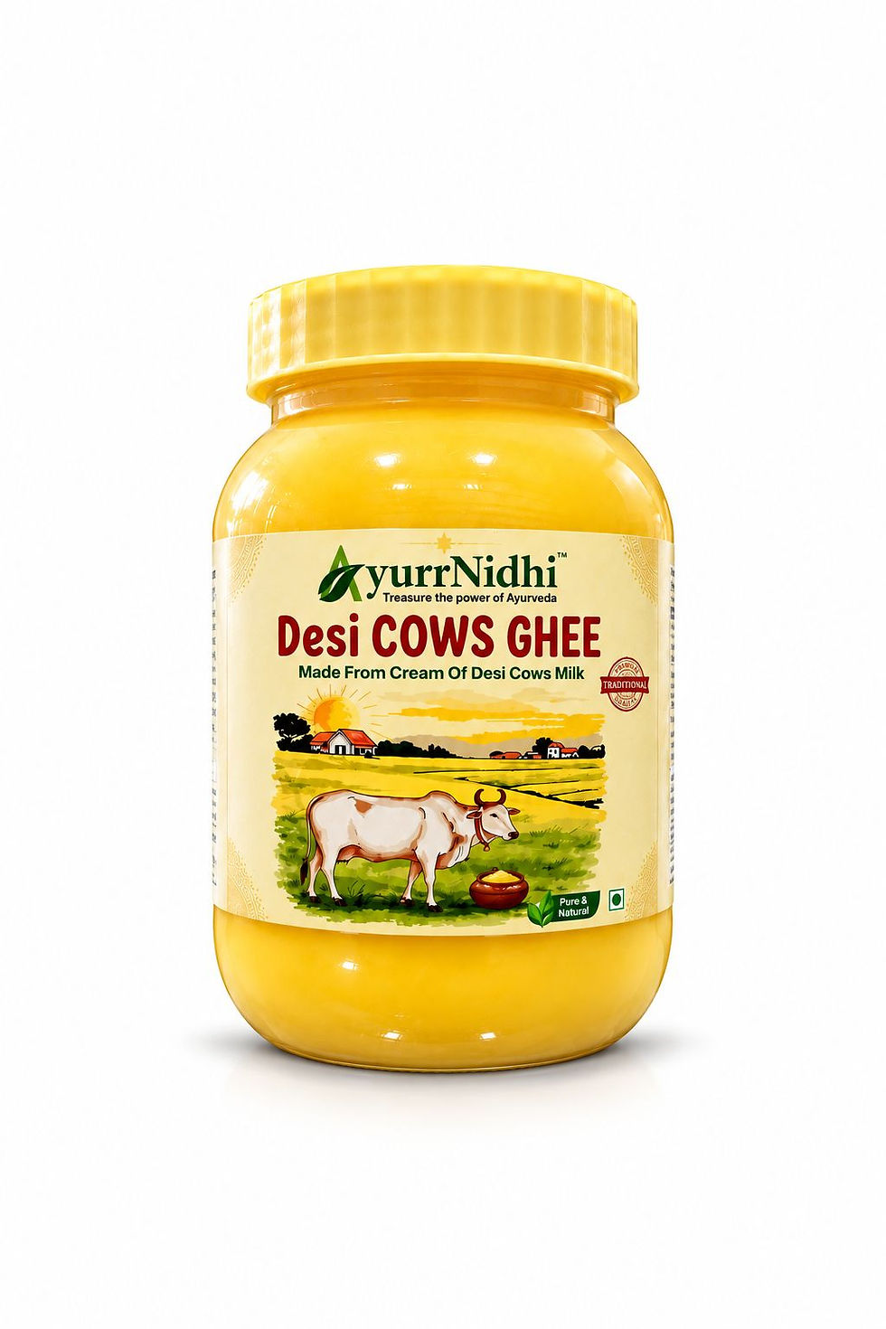 AyurrNidhi Desi Cow Ghee for Everyday Wellness