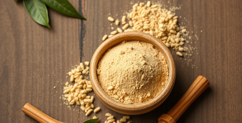 Organic Ashwagandha Powder finely ground – immunity and stress support herb