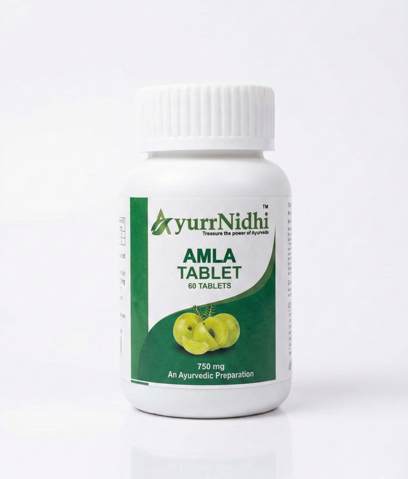 AyurrNidhi Amla Tablets natural vitamin C tablets for immunity