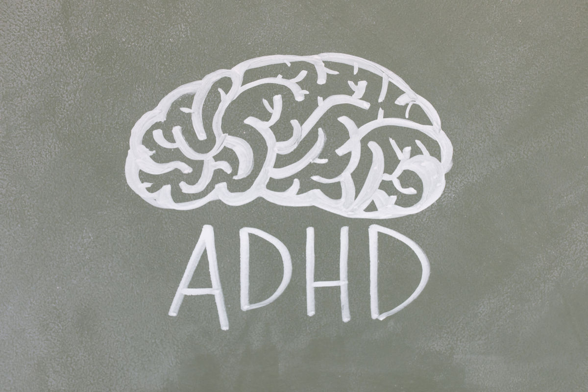 Una scritta "ADHD", disabilità per cui è essenziale che un sito sia "predictable"