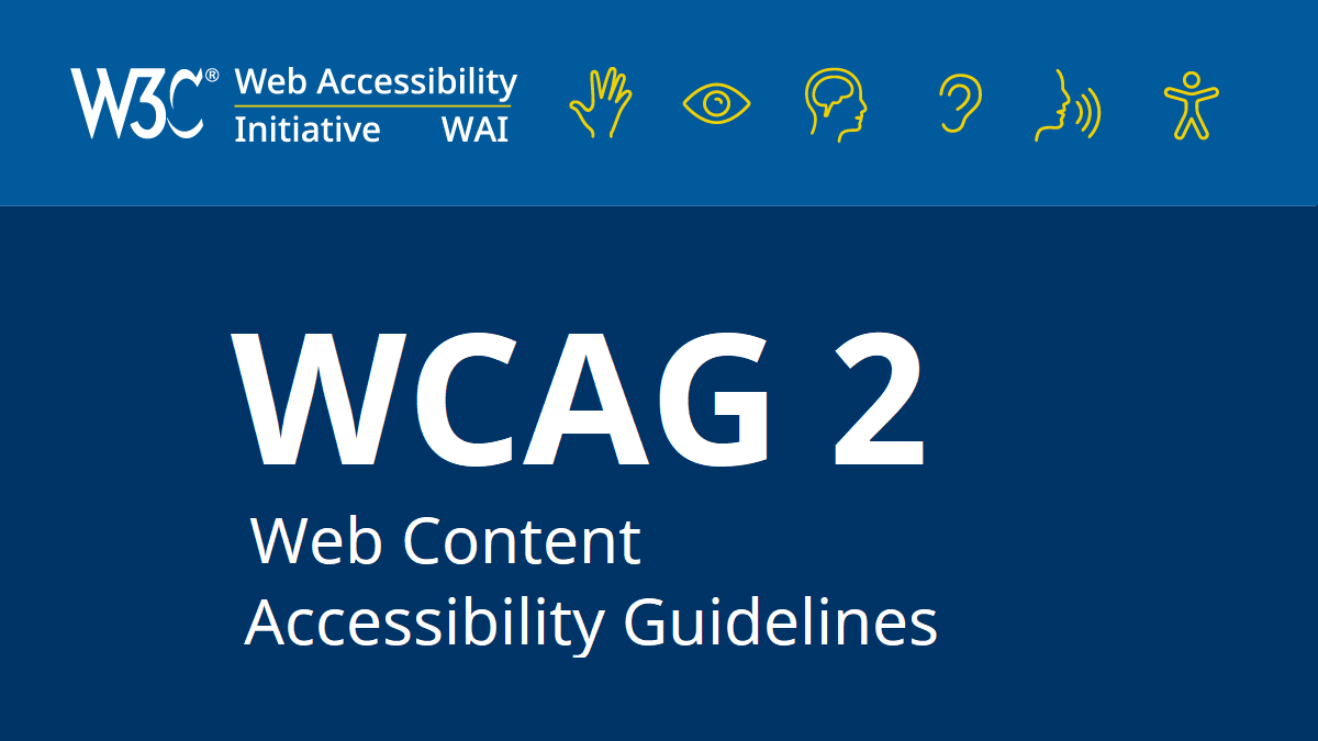Logo delle WCAG 2.2