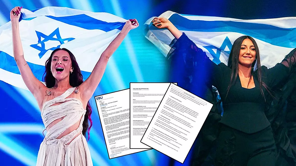 Documentos internos muestran cómo la UER ha eludido sus propias medidas para evitar otra crisis con Israel en Eurovisión Montaje verTele / Fotos Getty y GTres