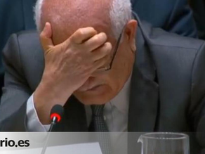 El representante de Palestina en la ONU rompe en llanto al hablar sobre el genocidio que está sufriendo Gaza