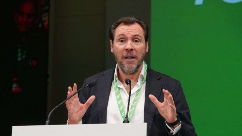 El ministro de Transportes y Movilidad Sostenible, Óscar Puente. EP.