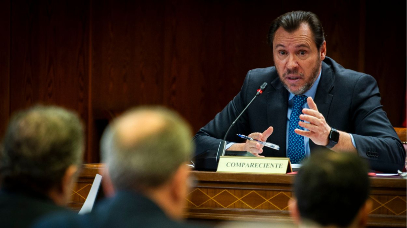 El ministro de Transportes y Movilidad Sostenible, Óscar Puente Santiago. EP.