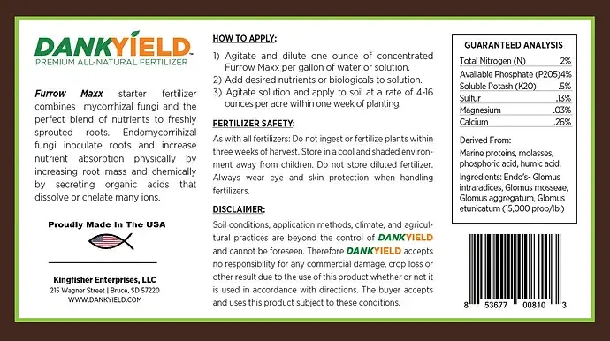 Thumbnail: Row Crop In-Furrow / Foliar