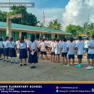 Monday Flag Ceremony | June 23, 2025